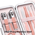 thumbnail image 5 of RAGUPEL 2026 New Nail Kit and Men'S Nail Grooming Kit with File, Acrylic Nail Care Kit for Men, Stainless Steel Travel Nail Kit for Men and Women for Home, Travel, Salon, Personal Care, 5 of 6