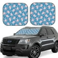 thumbnail image 1 of Fotbe happy baby axolotls 2-Piece Car Windshield Sun Shade | Sun Blocker for Car Windshield | Foldable Automotive Interior Accessories for Sun Protection-Medium, 1 of 6