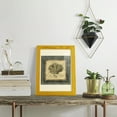 thumbnail image 5 of Mini Exotic Coral VI (U) - Framed Print w/glass - Sunflower Yellow, 5 of 7