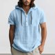 thumbnail image 2 of Playeras De Hombre Camiseta Para Hombre Con Gráfico De Bloques De Color, Cuello Redondo, Ropa Con Impresión 3D, Para Exteriores, Ocio, Manga Corta, Diseño De Moda Retro, 2 of 4