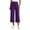 AA-Purple, variant on QATAINLAV Wide Leg Cropped Yoga Pants for Women High Waisted Casual 3/4 Length Workout Pants Summer Loungewear Blue XL