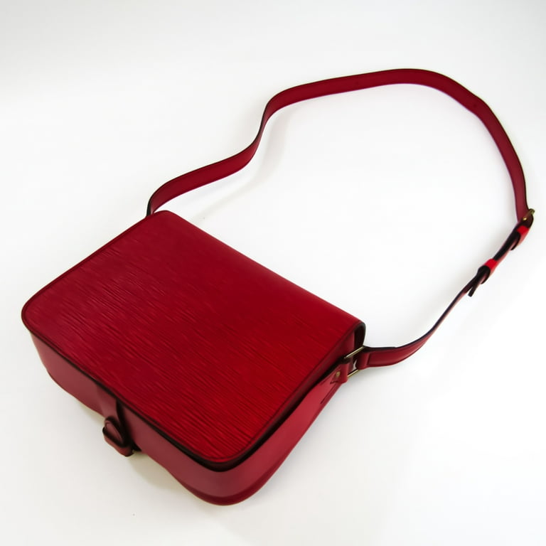 Authenticated Used Louis Vuitton Epi Cartouchiere M52247 Women's Shoulder  Bag Castilian Red