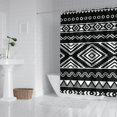 thumbnail image 2 of Rustic Boho Shower Curtain 72x72 Inches Bathroom Curtain Quick-Drying Polyester with Plastic Hooks Vintage Tribal Decor, 2 of 5