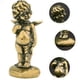 thumbnail image 3 of Adorno de Cupido de latón, miniadorno de latón, figura de Cupido de latón, decoración de escritorio, 3 of 7