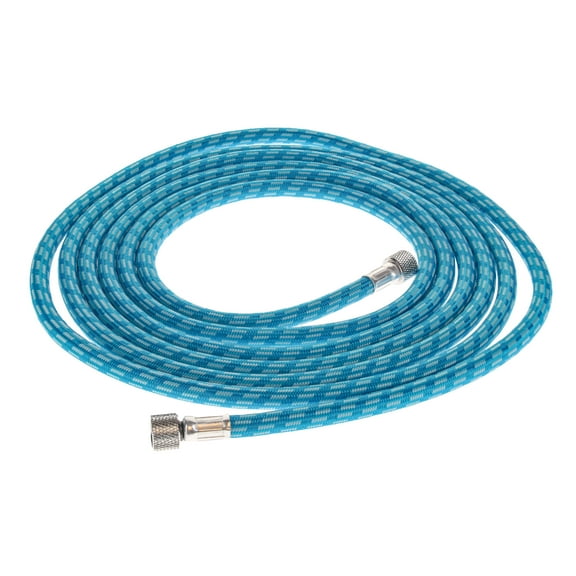 Master Airbrush Super Premium 10 Foot Nylon Braided Airbrush Hose with Silicone Tubing - Standard 1/8" Size Fitting Ends, Flexible, Durable, Kink Resistant - Connect to Air Compressors and Airbrushes