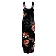 thumbnail image 3 of SMihono Robe Maxi Bohème d'Été pour Femmes Grande Taille Design Décontracté Robe Longue Sans Manches Col en V Robe de Plage, 3 of 5
