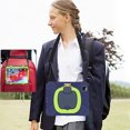 thumbnail image 4 of Case for iPad Air 11 (2026 M4/2025 M3/2024 M2)/iPad Pro 11 inch (2022/2021/2020/2018), 360 Degree Rotating Hand Grip Shockproof Cover with Shoulder Strap, NavyBlue Lime, 4 of 7