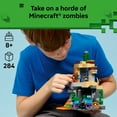 thumbnail image 4 of LEGO Minecraft Zombie Dungeon Building & Pretend Play Toy for Boys & Girls - Video Game Playset & Toy Figures for Kids, Ages 8+ - W/Wandering Wastelands Minifigure - Gift Idea for Birthdays - 21587, 4 of 8
