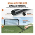 thumbnail image 3 of Baseball Softball L Screen - 7x7ft Pitching Cage Protector Net, Portable Batting Screen with Carry Bag & Stakes - Pitcher Safety Equipment, 3 of 6