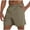 Khaki, variant on Dagugfen Shorts for Men Elastic Waist Loose Solid Color Lightweight Summer Beach Trainning Trackshorts