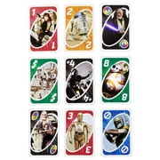 UNO Star Wars Card Game for Kids & Family, 2-10 Players, Ages 7 Years & Older
