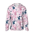 thumbnail image 1 of Vsdgher Sweat à Capuche Imprimé Chien Caniche pour Hommes Femmes, Manches Longues Protection Solaire Pêche pour Course Natation-Moyen, 1 of 7
