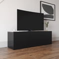 thumbnail image 3 of Nexera Trelisse Black 60 inch TV Stand with 3 doors, 3 of 5