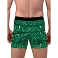 Sunisery Christmas Underwear for Men 3D Print Breathable Funny Novelty Holiday Boxer Briefs