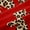 Red Brown 01, variant on Feelyou Butterfly Black Out Curtains, Red Leopard Print Curtains Pack of 2 (42x63 Each)