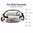 thumbnail image 5 of Oceanwell Clear Football Bag for Stadium Events, Crossbody Purse with Shoulder Strap, Game Day Bag for Concerts Sports Games, 5 of 7
