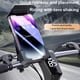 thumbnail image 5 of Soporte Estable para Teléfono En El Manillar de Scooter | Abrazadera Ajustable y Resistente a Golpes para Teléfono Celular, Ideal para Bicicletas y Motocicletas | Compatible con Teléfonos de 4,7 a 7, 5 of 6