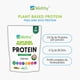 thumbnail image 3 of Wellthy Proteina Vegana sabor Vainilla 900g. 24.5 de Prote&iacute;na por Scoop, 30 PorcionesPlant Based Peas & Rice Protein, Glutten Free, 100% Libre de soya, Non GMO, Bottle Free., 3 of 7