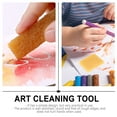 thumbnail image 3 of WRITWAA 3 Pcs Natural Rubber Painting Tools for Artists Yellow Round Cleaning, 3 of 5