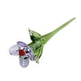 thumbnail image 4 of yotijay Mini Glass Flower Gifts Floral Figurine for Women Girls Mom Wife Anniversary, 4 of 9