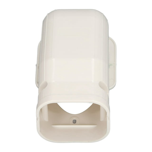 Couvercle de Tuyauterie de Climatiseur, PVC Design Standard Couvercle de Ligne de Climatiseur Parfait pour 1-2HP
