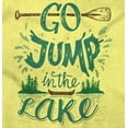 thumbnail image 2 of Go Jump In Lake Attitude Outdoors Men's Graphic T Shirt Tees Brisco Brands L, 2 of 6