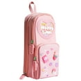 thumbnail image 2 of Meiiso Backpack Pencil Case - Strawberry Rabbit Design, Small Gadget Bag Organizer Random of Highlighters (Cherry ), 2 of 4