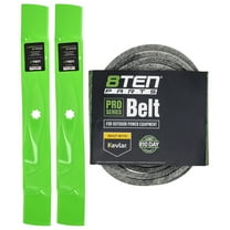 8TEN Blade Belt Kit for John Deere 115 105 125 135 102 107S 42 inch GX22151 MK1007811