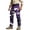A Dark Purple, variant on Mens Summer Pants Men's Rugged Outdoor Cargo Hiking Pants Camo Print Lightweight Comfortable Fit for Adventure and Work Dark Purple L