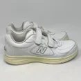 thumbnail image 3 of New Balance 577 DSL-2 Shoes Mens 9.5 White Leather 2 Strap Walking Sneakers, 3 of 6
