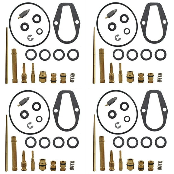 Labwork 4 Pack Carburetor Rebuild Carb Repair Kit Fit for 1974 1975 1976 Honda CB550 CB550F CB550K