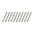 thumbnail image 1 of Unique Bargains 5mm x 50mm 304 Stainless Steel Solid Round Rod for DIY Craft - 10Pcs, 1 of 1