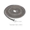 thumbnail image 2 of DEEPCRAFF 1 Set Fiberglass Stove Gasket Rope for Stove Grey 98.25X0.47X0.47In Sealing, 2 of 8