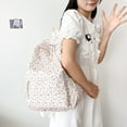 thumbnail image 4 of Fashion Floral Printed Backpack Student Travel Large Capacity Schoolbag (B), 4 of 10