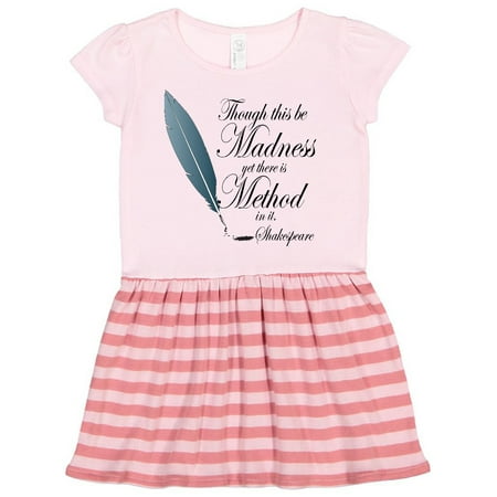 

Inktastic Shakespeare Hamlet Madness Gift Toddler Girl Dress