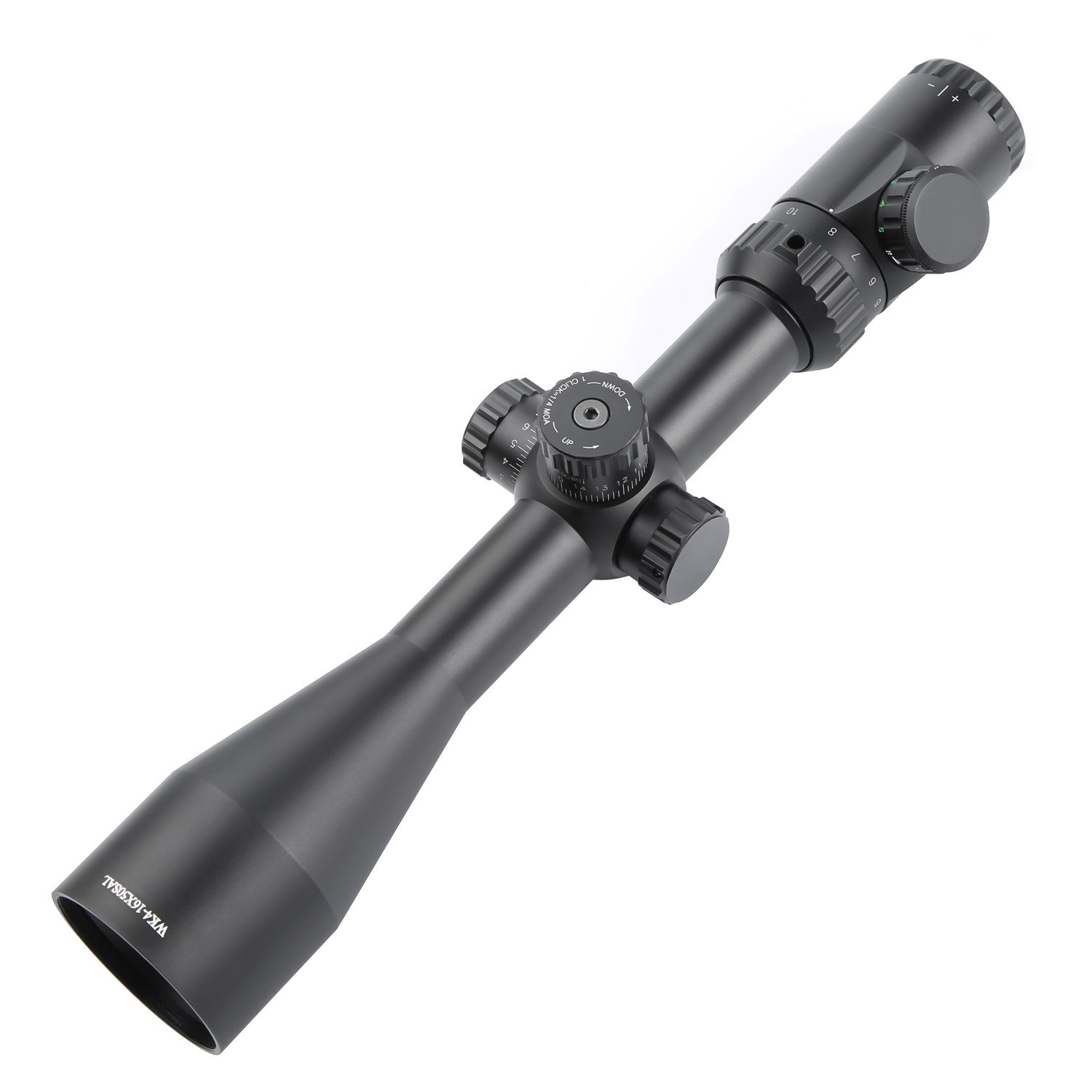 TPO MK 4-16X50 SAL Rifle Scope Red/Green Illuminated Reticle with Scope Rings Sunshade