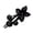 Black, variant on Modern Texture Hair Jaw Clip Simple Lightweight Comfortable Everyday Use