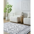thumbnail image 3 of Hauteloom Medan Living Room, Bedroom Machine Washable Area Rug - Farmhouse - 2'7" x 4', 3 of 4