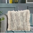 thumbnail image 1 of EGNMCR Pillows, Body Pillow, Throw Pillows, Neck Pillow Wind Bells Flower Pillow Cover Ruffled Pillow Cover Sofa Pillow Cover Living Room Cushion Cover Holiday Gift Polyester pillowcase, 1 of 6
