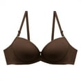 thumbnail image 3 of skpabo Corset Bra Push Up Bra Women's Non-Steel Ring Non-Marking Top Support Underwear Comfortable Gathering Anti-Glare Fixed One-Piece Bra for Outgoing Holiday Size, 3 of 5