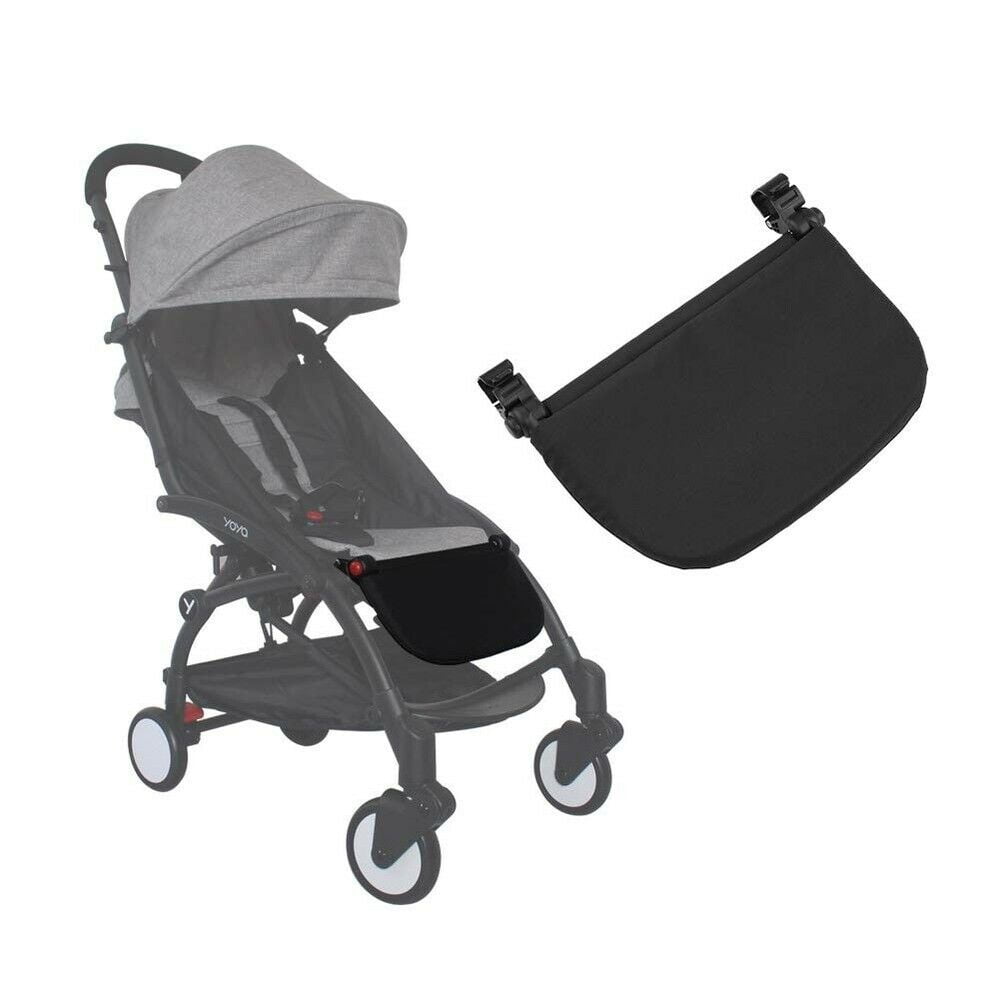 Replacement Black Foot Rest for Baby Stroller Width&Length Adjustable Black 
