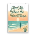 thumbnail image 2 of Seaside Serenity Ocean Art - Beach Cottage Decor - 13x19 Poster Print - Coastal Style, 2 of 7
