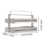 Staining Slide Rack Laboratory Electronic Dish Drainer Silver - Walmart.com