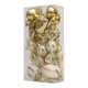 thumbnail image 4 of 13 piezas de decoración navideña colgante para el hogar, suministros para fiestas, regalos, adorno colgante para dormitorio, puerta, armario de pared Oro, 4 of 8