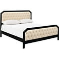 thumbnail image 2 of Modway Tommy Tuffted Button Queen Bed in Black, 2 of 4