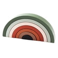 thumbnail image 2 of Wooden Rainbow Stacker, Arch Wooden Stacker Puzzle Colorful Large Arch Stacking Toy Educational Stacking Toy for Toddlers, 2 of 8