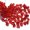 Red, variant on Acrylic Plastic Transparent Stone Ice Rocks Table Scatter Confetti Vase Filler Home Wedding Decorations Colorful Rocks Fish Tank