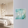 thumbnail image 5 of Dailycode Light Switch Plate Covers 2 Gang Wall Plate Plastics Outlet Covers for Kitchen Home Office Decor Aqua White Marble, 5 of 8