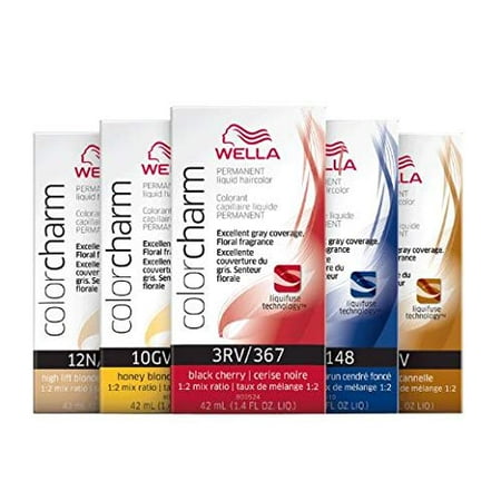 Wella COLOR CHARM PERMANENT Liquid Haircolor (w/Sleek Tint Brush