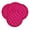 Fuchsia, variant on Fennco Styles Provato Collection Contemporary Floral Cutwork Felt 15" Round Table Mats, Set of 4